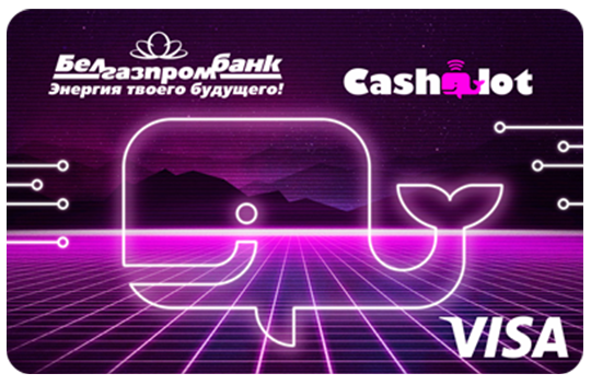 Виртуальная карточка Visa Cashalot